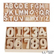 Alfabet si cifre mobile Montessori 